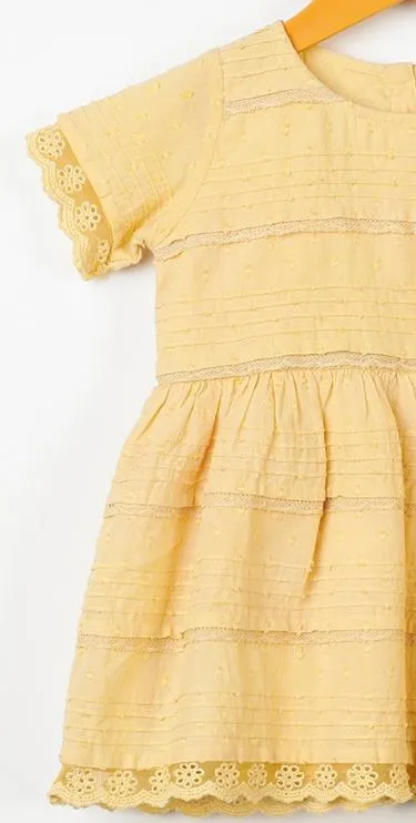 Vintage Little Dress - Yellow