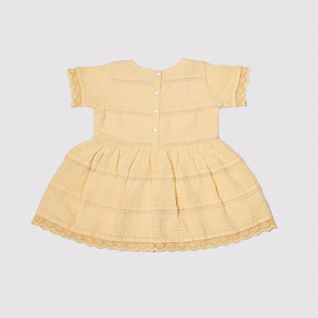 Vintage Little Dress - Yellow