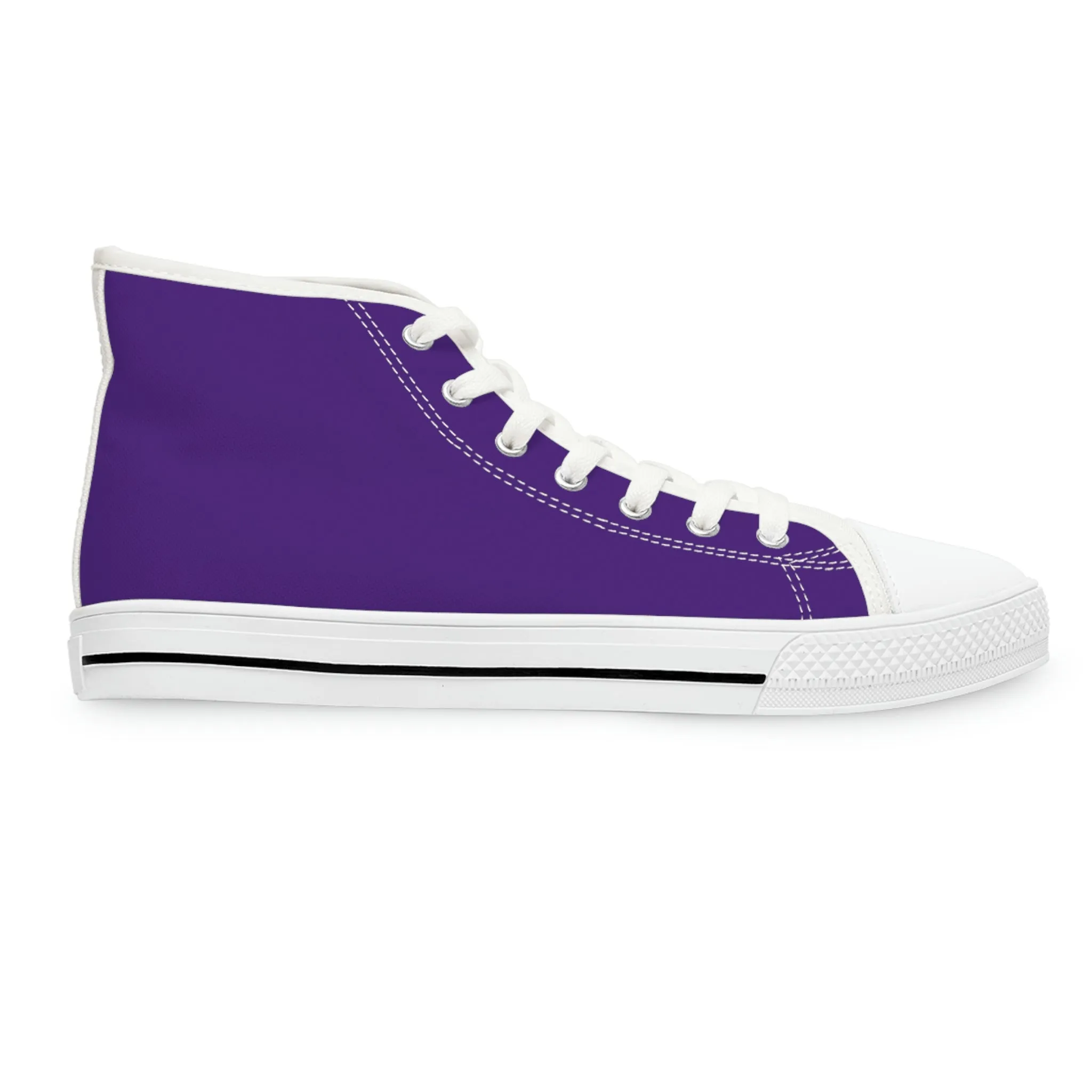 Women's Purple High Top Sneakers