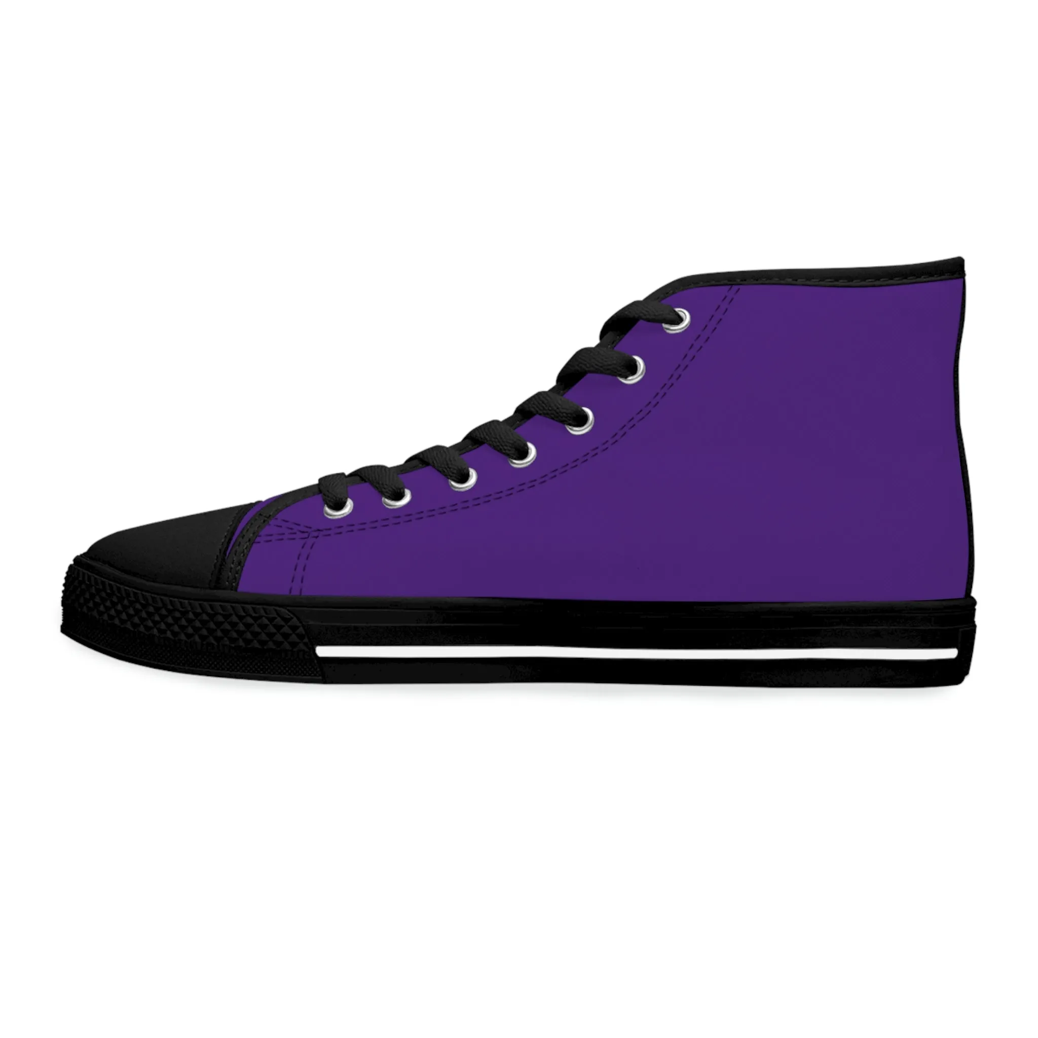 Women's Purple High Top Sneakers