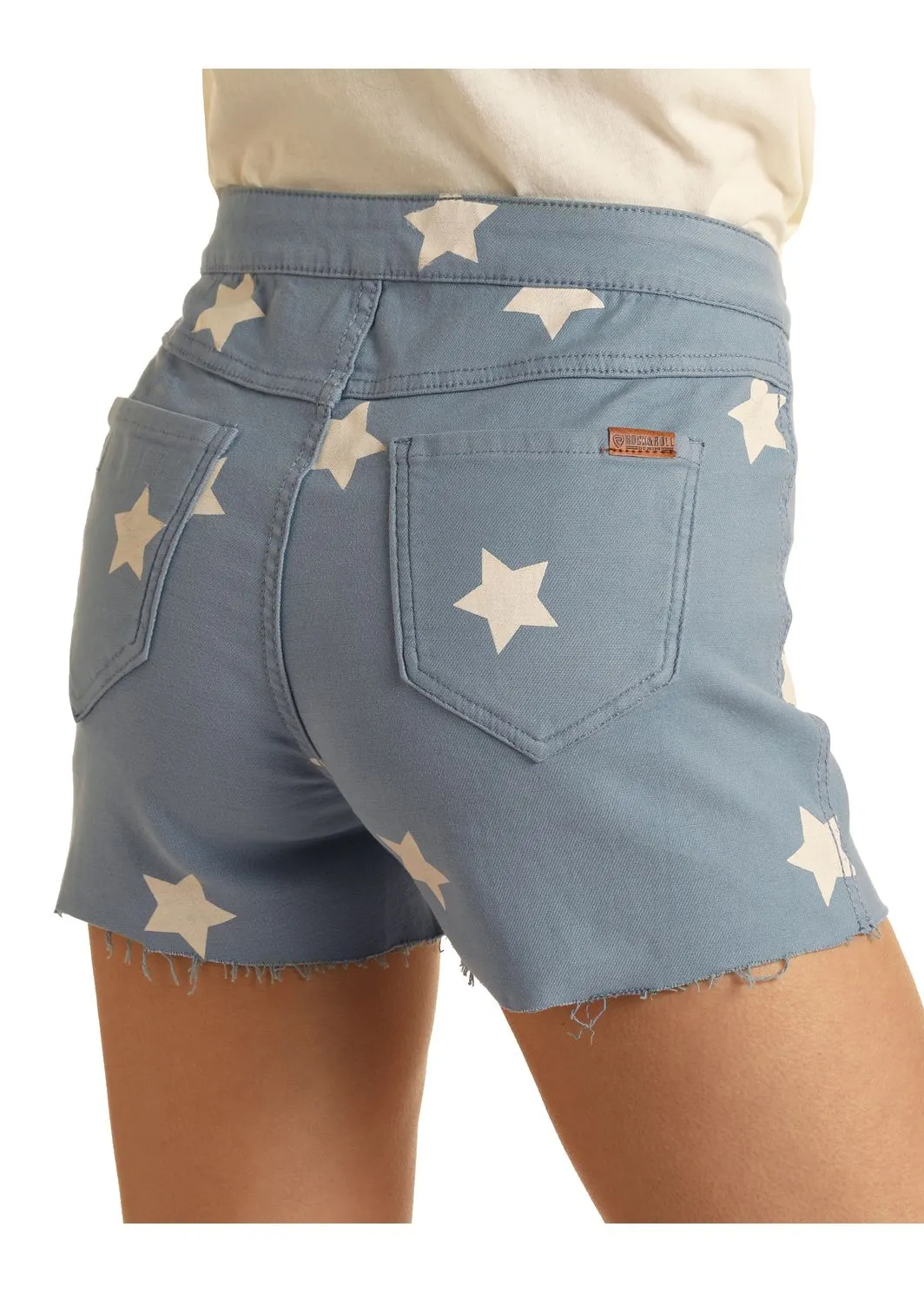 Women's Rock & Roll Reversible Star Shorts